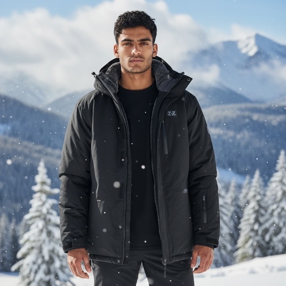 Outdoor Sports Other - NWT Outdoor Sports Men’s Oscillator Waterproof Ski Snowboard Faux Fur Parka Coat